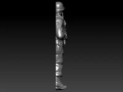 Relief Soilder 3d Pendant  3D print model