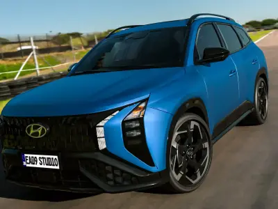 Hyundai Mufasa 2026 3D model