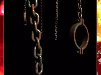 Animated Chain 3D model