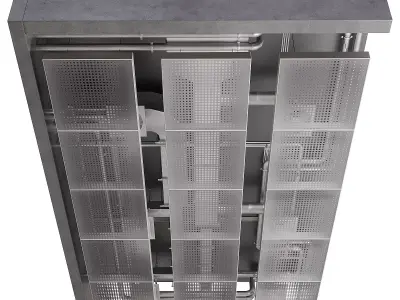 Ceiling 09 Low-poly 3D model