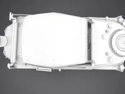 Schwimmwagen Scale model   3D print model