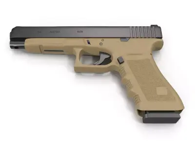 Generic Competition Pistol 3D model