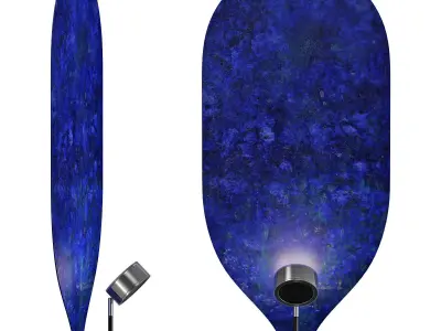 roche bobois robin floor lamp 3D model