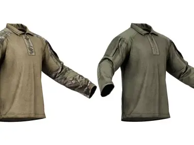 CRYE PRECISION G3 ALL WEATHER COMBAT SHIRT Low-poly 3D model