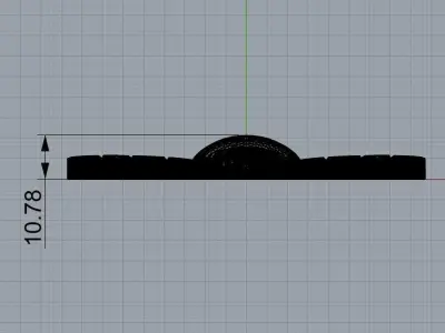 Bee Model for Jewelry and Decorative Projects 3D print model