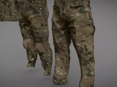 Army Combat Field Uniform Pack 2026 3D model