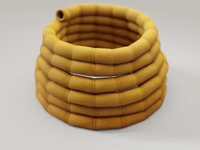 Stylized Hose Low-poly 3D model
