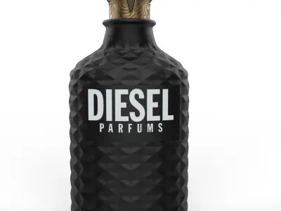 Luxurious Perfume 3D Model  3D model