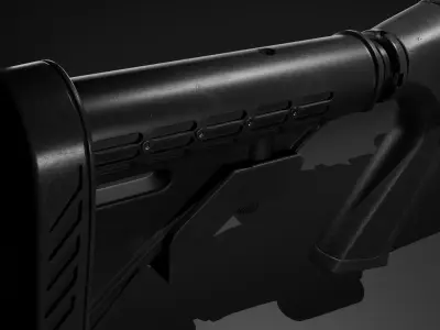 shotgun 3D model 11