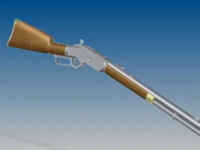Winchester M1873 3D model