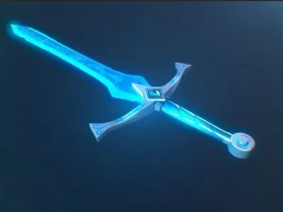 Sword that glows 3D model