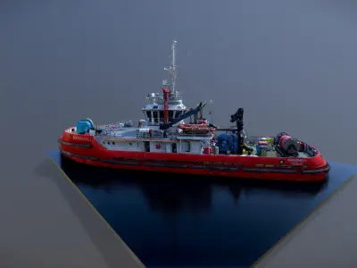 3D model - Marshall Tug  3D model