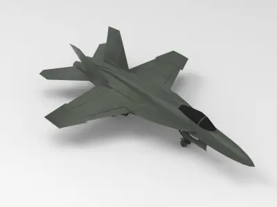 Boeing FA-18EF Super Hornet 3D model purchase