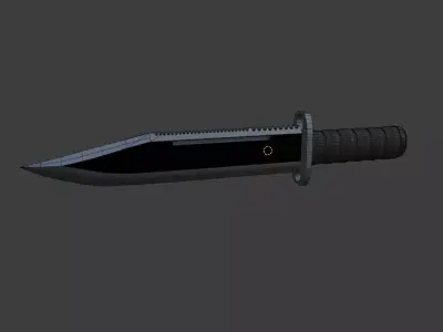 Knife 3D model 25