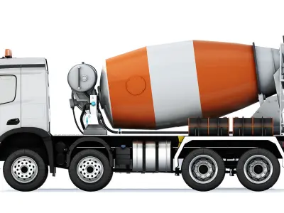 Mercedes-Benz Arocs 3540 Concrete Mixer 2022 3D model