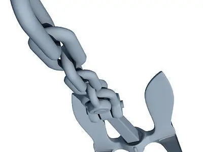 Ship Anchor 3D model