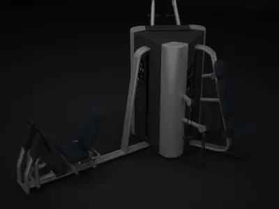 Multistation Tower Machine 3D model purchase