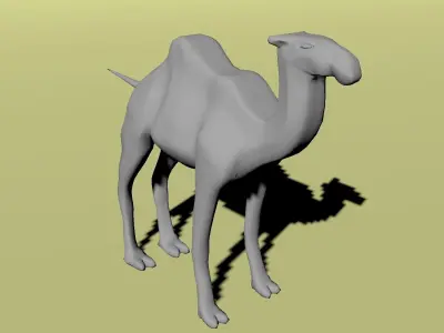 Camel Free 3D model purchase
