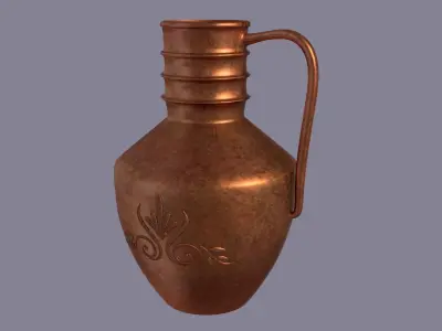 copper jug 3D model