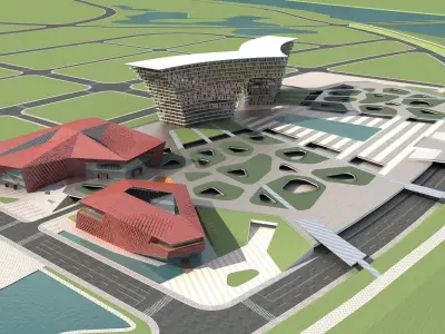 Museum 4 3D model