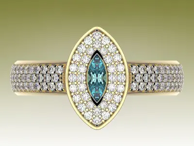 Ring Estrella 3D print model