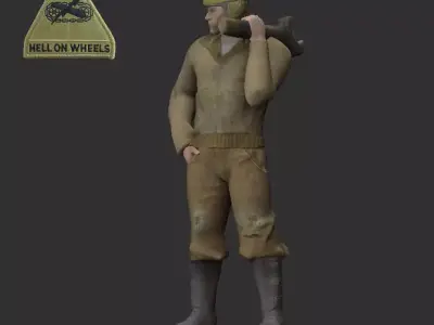 Tanker Miniature 3D print model