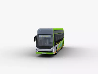 Hyundai UNIVERSE FCEV Low-poly 3D model