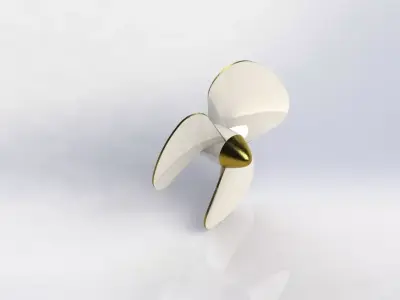 Ship Propeller 3D model