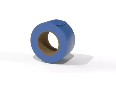 Insulating tape Low-Poly Low-poly 3D model