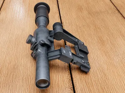 PSO-1 scope Low-poly 3D model