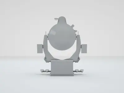 Naval Spotlight  3D model
