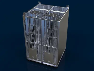 Chemical tanks module-a Free 3D model