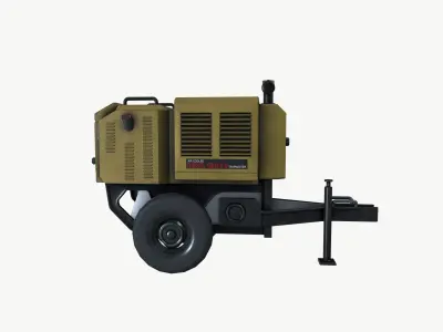 Portable Power Generator 3D model