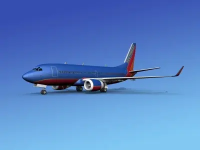 Boeing 737-700ER Southwest Airlines 3D model