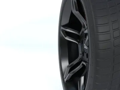 AUDI - wheels Free 3D model