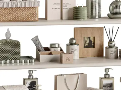 Bathroom Accessories 38 3D model