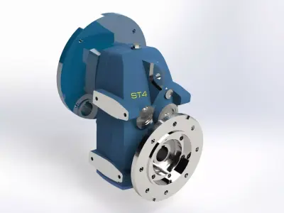 Gearbox-ST4- 200- PAM100112B5 Free 3D model
