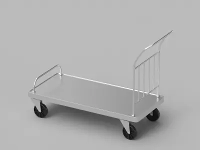 Roller Handcart 3D model purchase