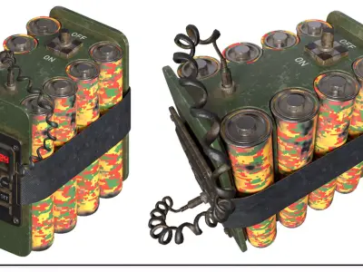 Dynamite 17 3D model