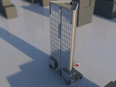 Hotel BASS 3D model