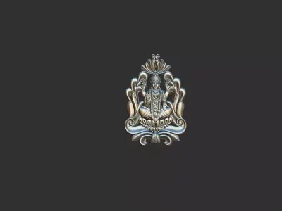 Laxmi Ji Ka Pendent 3D print model
