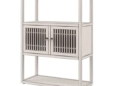 Chinese Antique Cabinet 180 3D model