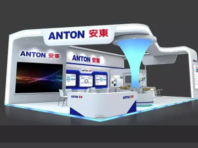 Exhibition - Area - 9X15-3DMAX2012-05 3D model