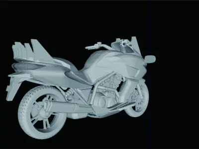 machine decader Low-poly 3D model