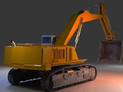 HD Digger 3D model