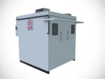 Blow Back Unit 3D model