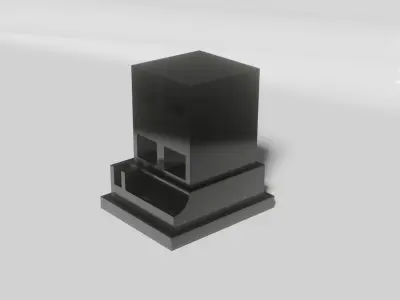 Connector 1 Way foot 3D model