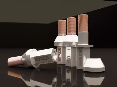 BONOSS Ti64 1100 series Free 3D model Subdivision ready