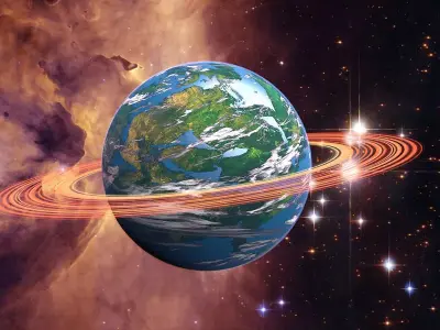 Alien Planet Sci-Fi Fantasy Scenery 3D model buy