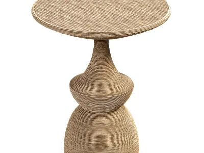 CYPRESS ACCENT TABLE by bakerfurniture 3D model